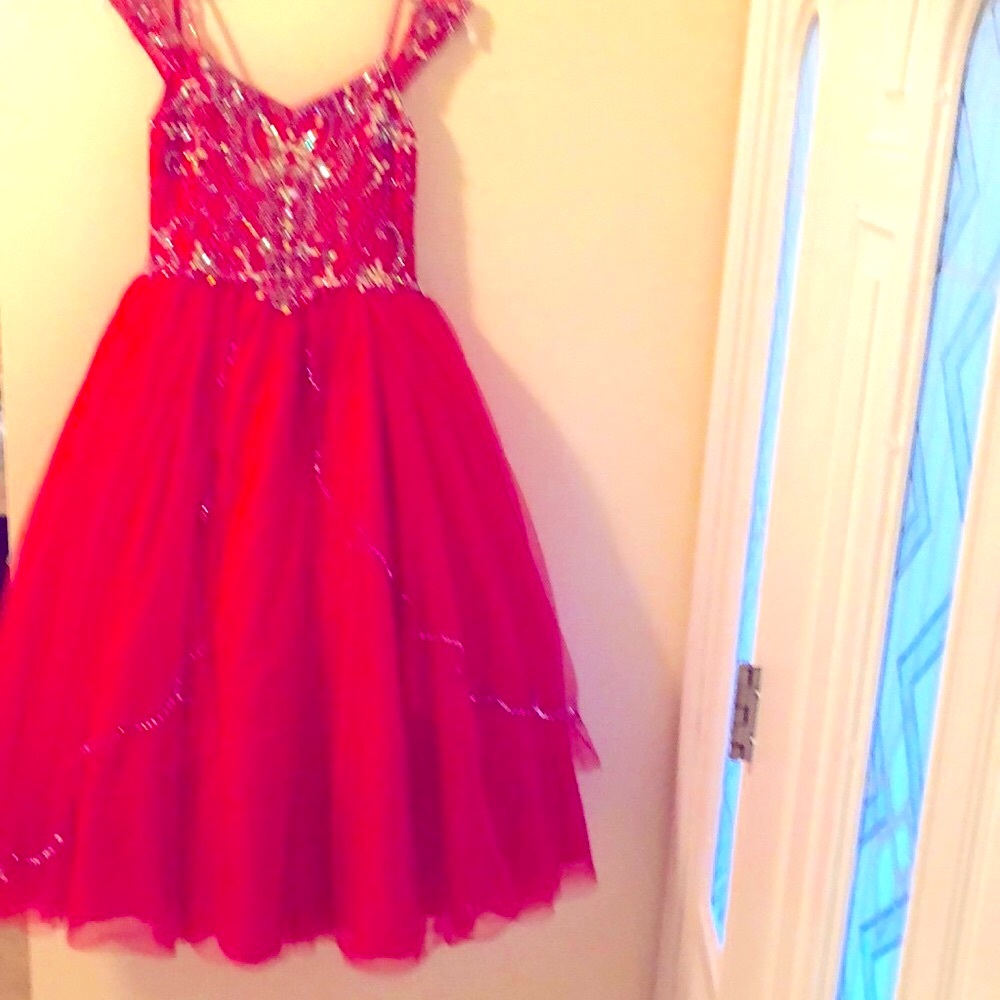 All the rave formal gown for girls! 44” in length.